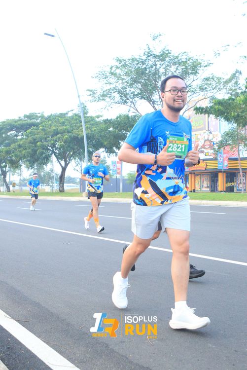 Race photo from ISOPlus Run 2024 Jakarta