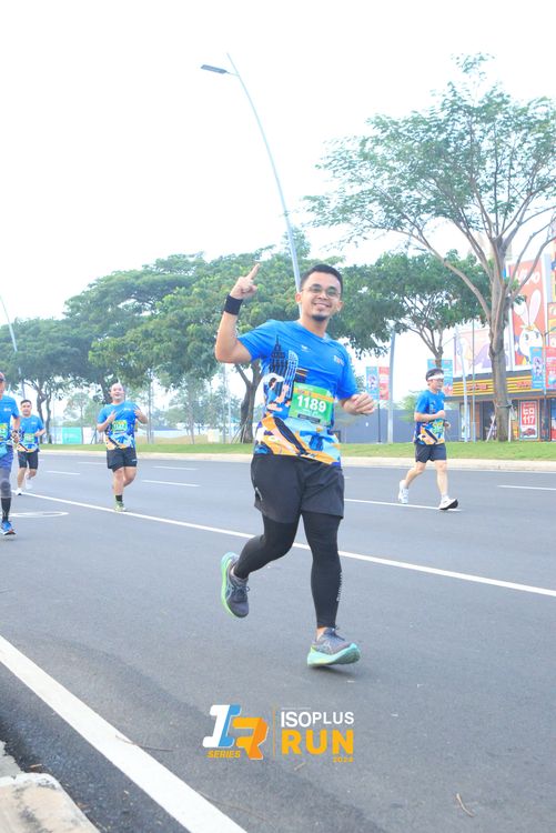 Race photo from ISOPlus Run 2024 Jakarta