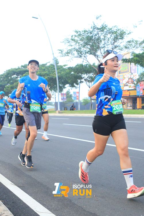Race photo from ISOPlus Run 2024 Jakarta