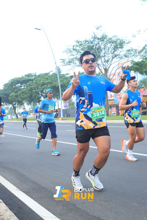Race photo from ISOPlus Run 2024 Jakarta
