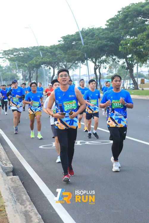 Race photo from ISOPlus Run 2024 Jakarta