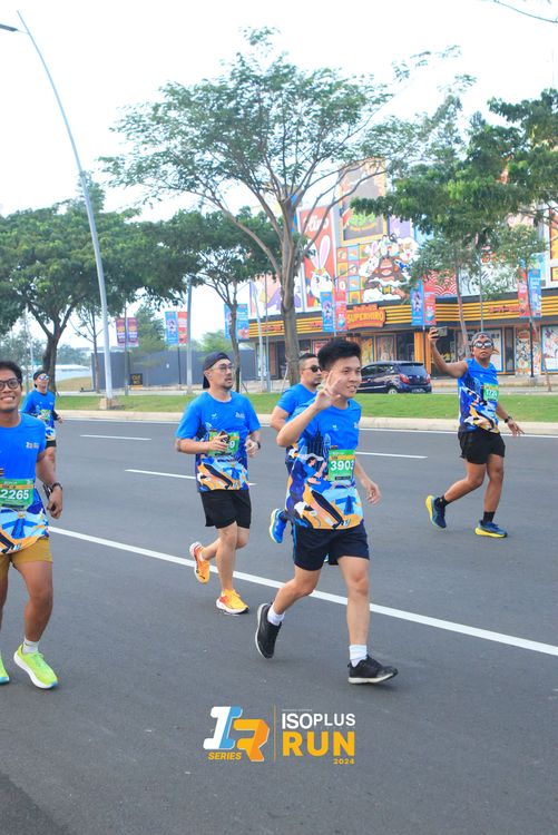 Race photo from ISOPlus Run 2024 Jakarta