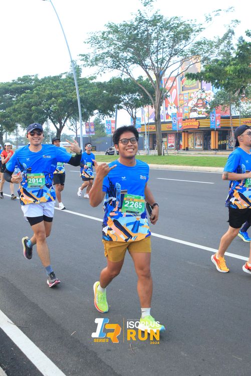 Race photo from ISOPlus Run 2024 Jakarta