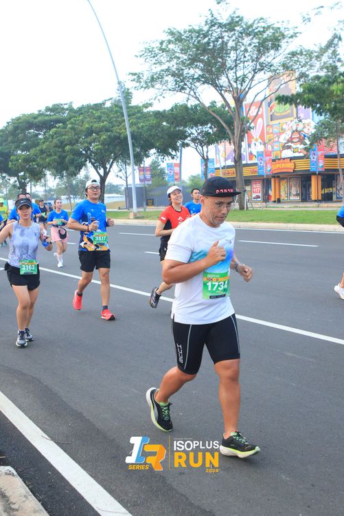 Race photo from ISOPlus Run 2024 Jakarta