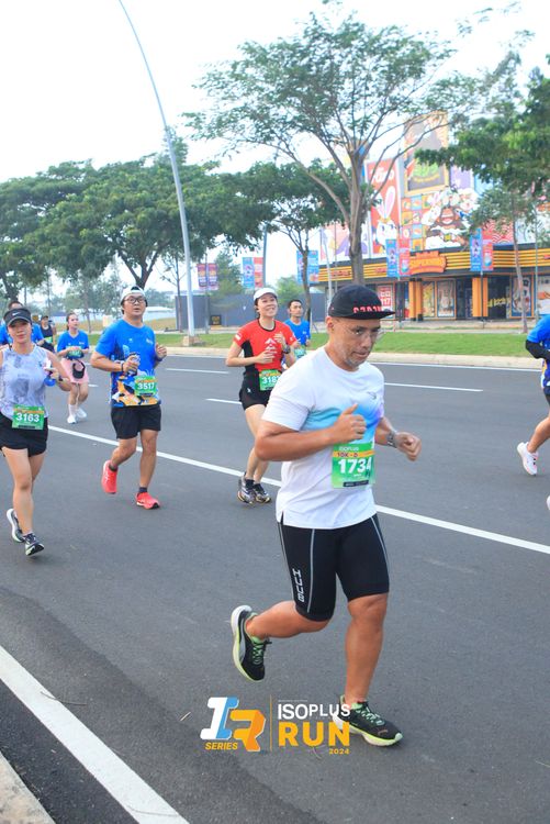 Race photo from ISOPlus Run 2024 Jakarta