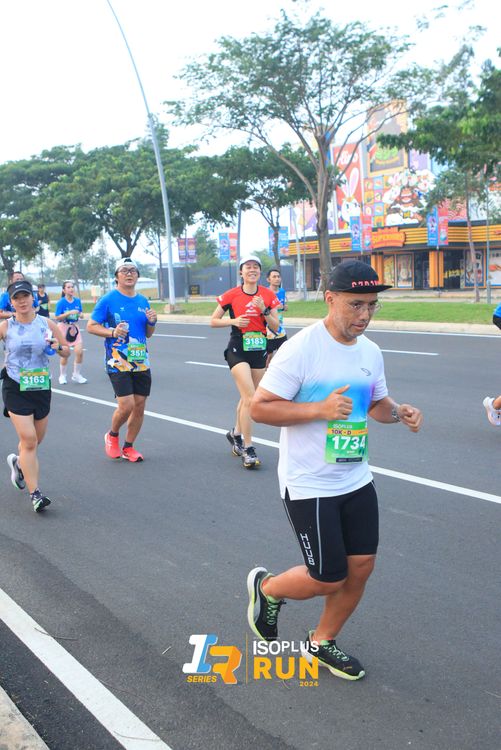 Race photo from ISOPlus Run 2024 Jakarta
