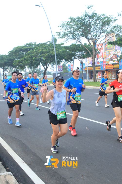 Race photo from ISOPlus Run 2024 Jakarta