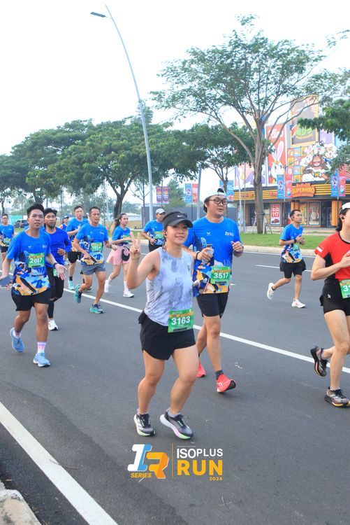Race photo from ISOPlus Run 2024 Jakarta