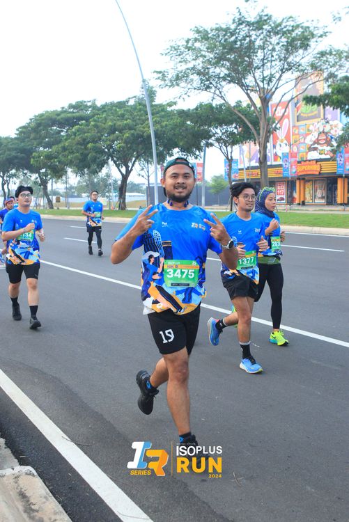Race photo from ISOPlus Run 2024 Jakarta