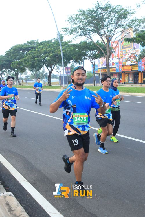 Race photo from ISOPlus Run 2024 Jakarta