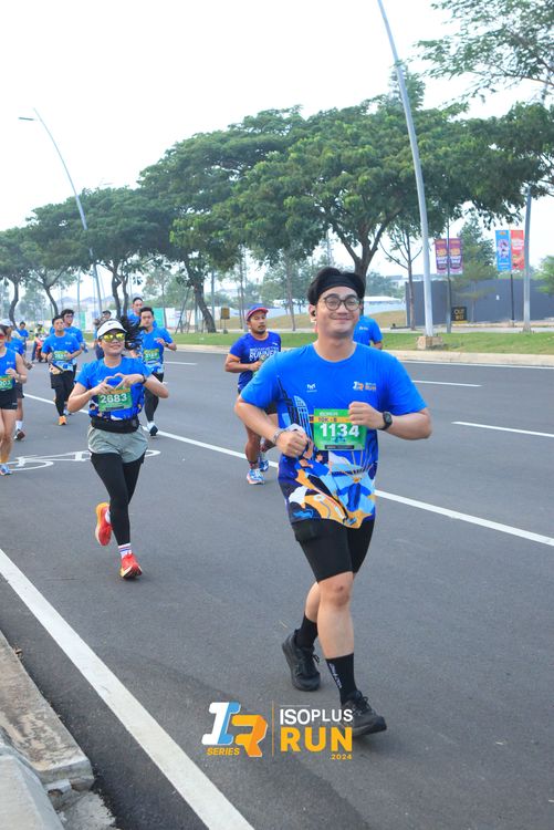 Race photo from ISOPlus Run 2024 Jakarta