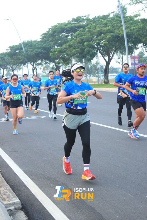 Race photo from ISOPlus Run 2024 Jakarta