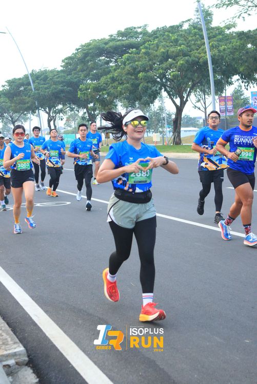 Race photo from ISOPlus Run 2024 Jakarta