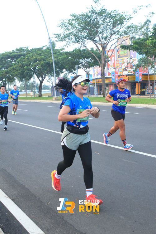 Race photo from ISOPlus Run 2024 Jakarta