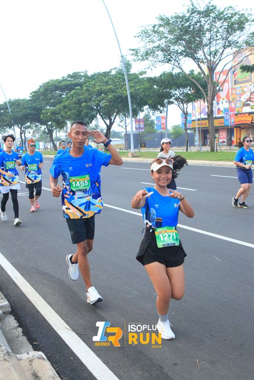 Race photo from ISOPlus Run 2024 Jakarta