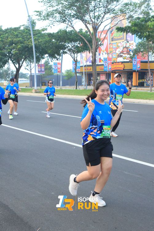 Race photo from ISOPlus Run 2024 Jakarta