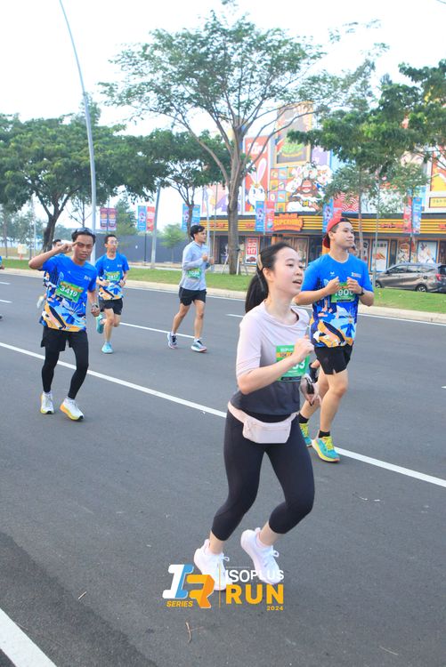 Race photo from ISOPlus Run 2024 Jakarta