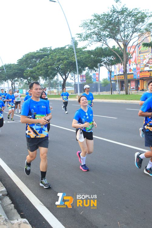 Race photo from ISOPlus Run 2024 Jakarta