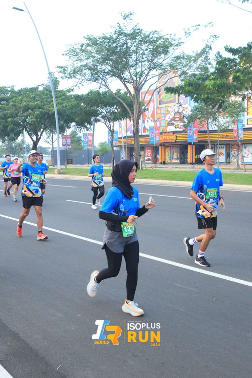 Race photo from ISOPlus Run 2024 Jakarta