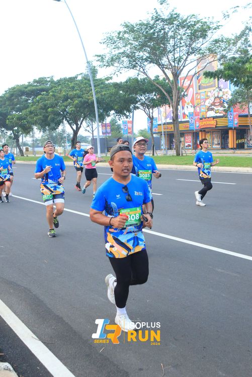 Race photo from ISOPlus Run 2024 Jakarta