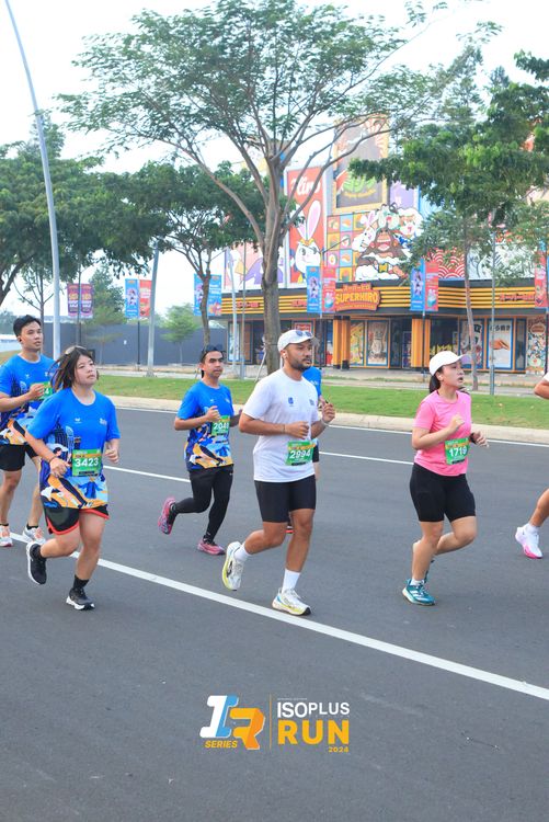 Race photo from ISOPlus Run 2024 Jakarta