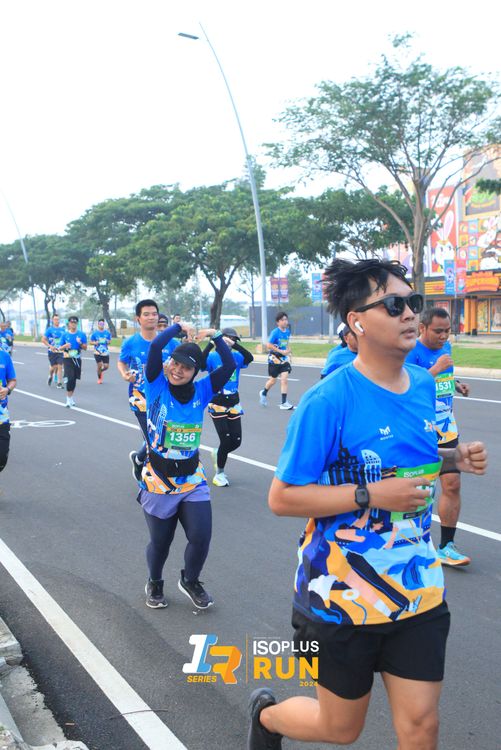 Race photo from ISOPlus Run 2024 Jakarta