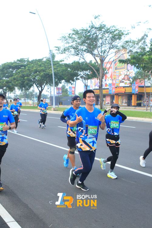 Race photo from ISOPlus Run 2024 Jakarta