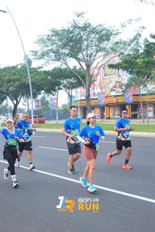 Race photo from ISOPlus Run 2024 Jakarta