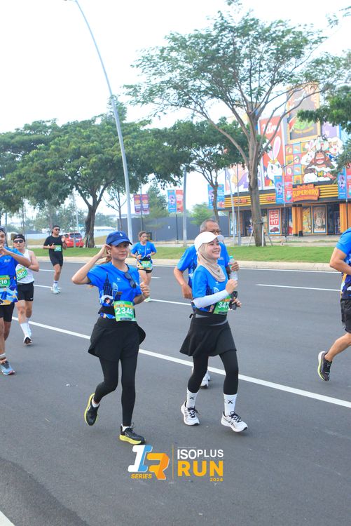 Race photo from ISOPlus Run 2024 Jakarta