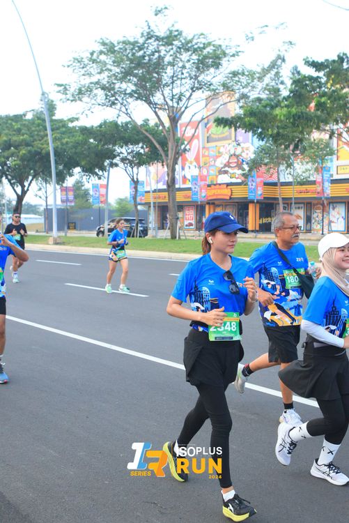 Race photo from ISOPlus Run 2024 Jakarta