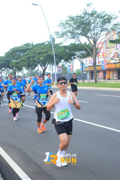 Race photo from ISOPlus Run 2024 Jakarta