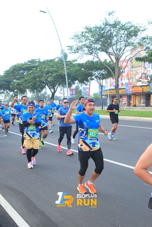 Race photo from ISOPlus Run 2024 Jakarta