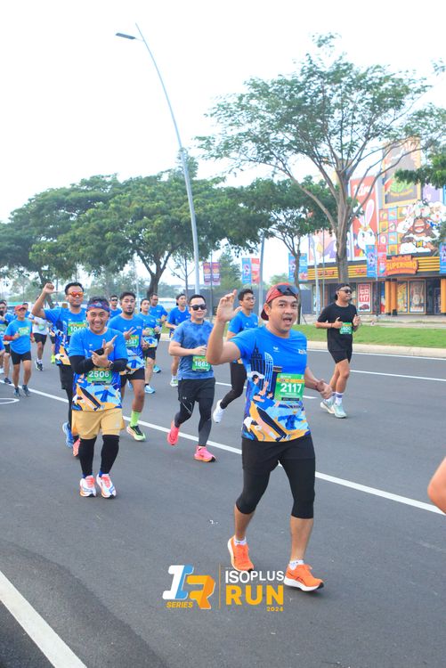 Race photo from ISOPlus Run 2024 Jakarta