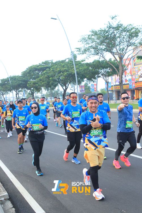 Race photo from ISOPlus Run 2024 Jakarta