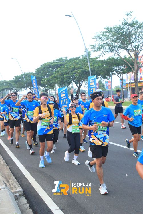 Race photo from ISOPlus Run 2024 Jakarta
