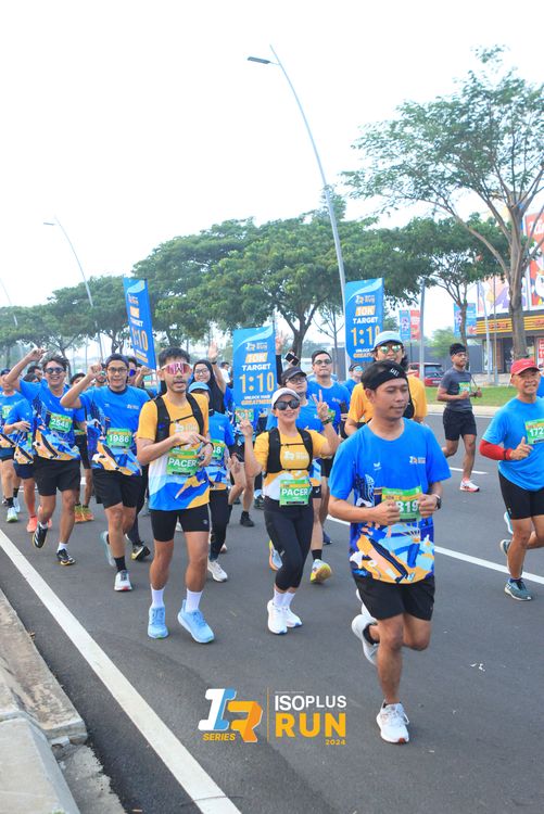 Race photo from ISOPlus Run 2024 Jakarta