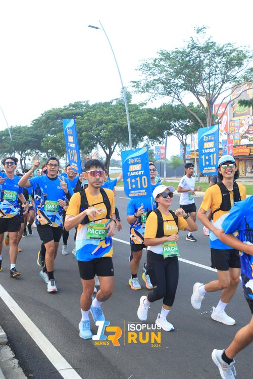 Race photo from ISOPlus Run 2024 Jakarta