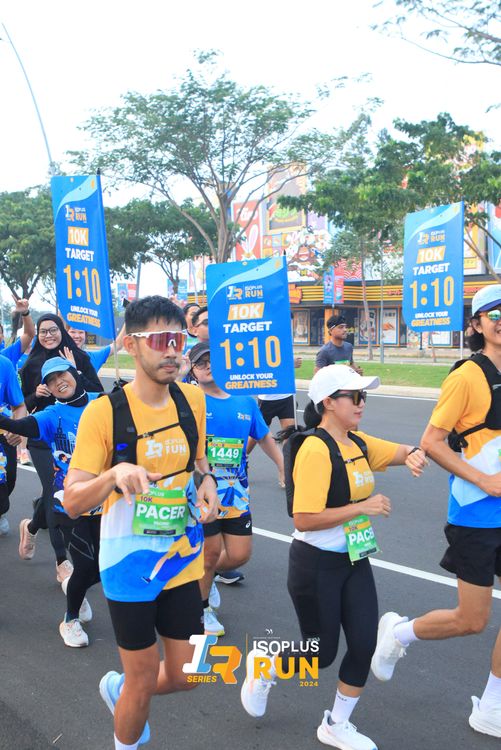 Race photo from ISOPlus Run 2024 Jakarta