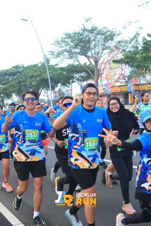 Race photo from ISOPlus Run 2024 Jakarta