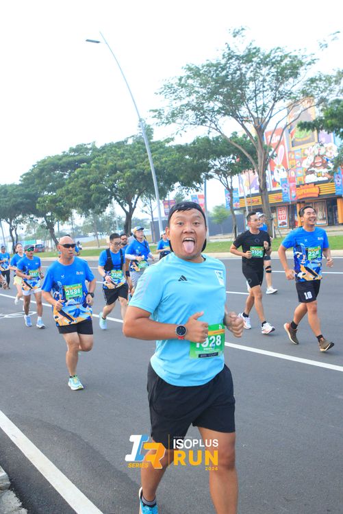 Race photo from ISOPlus Run 2024 Jakarta