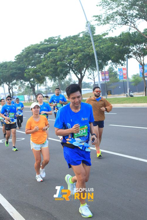 Race photo from ISOPlus Run 2024 Jakarta