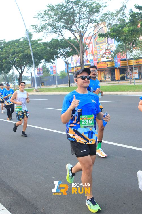 Race photo from ISOPlus Run 2024 Jakarta