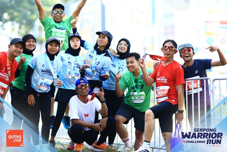 Race photo from SERPONG WARRIOR CHALLENGE RUN