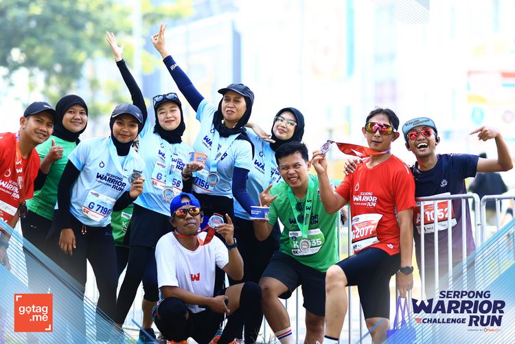 Race photo from SERPONG WARRIOR CHALLENGE RUN