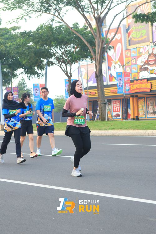Race photo from ISOPlus Run 2024 Jakarta