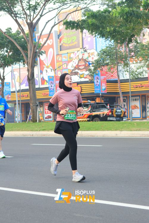 Race photo from ISOPlus Run 2024 Jakarta
