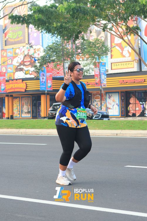 Race photo from ISOPlus Run 2024 Jakarta