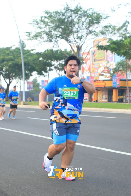 Race photo from ISOPlus Run 2024 Jakarta