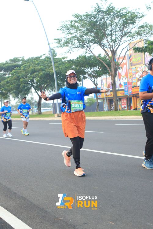 Race photo from ISOPlus Run 2024 Jakarta