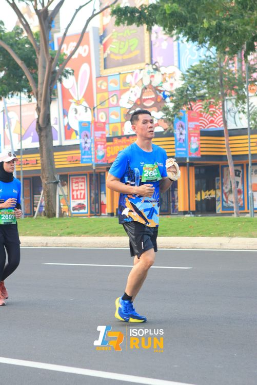Race photo from ISOPlus Run 2024 Jakarta